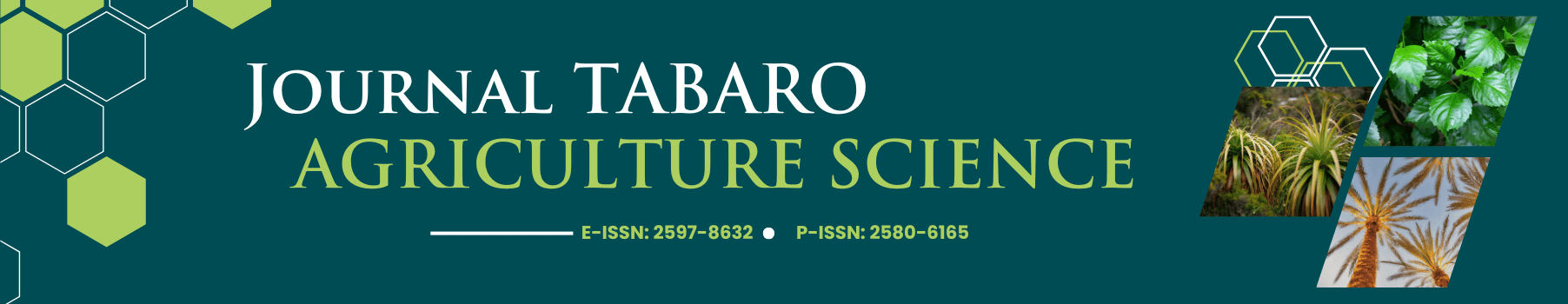 Journal TABARO Agriculture Science